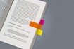 Papírenské zboží - Lesezeichen, 4x40 Blätter, 20x50 mm SIGEL 614, gemischte Farben