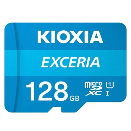 Papírenské zboží - Kioxia Paměťová karta Exceria (M203), 128GB, microSDXC, LMEX1L128GG2, UHS-I U1 (Class 10)