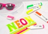 Papírenské zboží - Textilmarker Faber-Castell 15959, neon gelb, neon pink, neon orange, neon grün