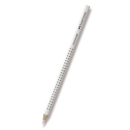 Papírenské zboží - Pastelka Faber-Castell Grip 2001 -bílá 01
