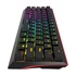 Papírenské zboží - Marvo KG962 EN - B, Tastatur US, Game, mechanische typ verkabelt (USB), schwarz