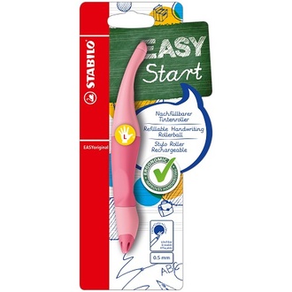 Papírenské zboží - Ergonomický roller pro leváky STABILO EASYoriginal Pastel pastelová růžová