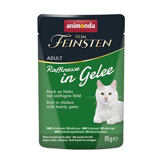 Papírenské zboží - ANIMONDA VF Raffinesse in Jelly - kuře a divočina, 85 g