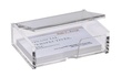 Papírenské zboží - Visitenkartenbox, Kunststoff, SIGEL, klar