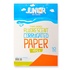 Papírenské zboží - Dekorpapier A4 Neonorange gewellt 165 g, Set a 10 Stück