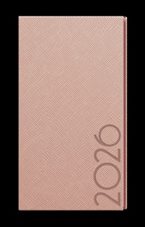 Papírenské zboží - Týdenní diář - Jakub - Tora - kapesní - pudrová