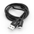 Papírenské zboží - USB Kabel (2.0), USB A M - microUSB M, 1m, reversible, schwarz, Verbatim, Box, 48863