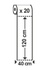 Papírenské zboží - Tischläufer (PAP-Airlaid) PREMIUM dunkelgrün 40cm x 24m [1 St.]