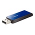 Papírenské zboží - Apacer USB flash disk, USB 2.0, 64GB, AH334, blau, AP64GAH334U-1, USB A, mit herausziehbarem Konnektro
