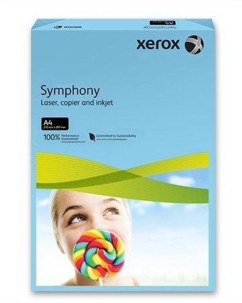Papírenské zboží - Xerografický papír "Symphony", tmavě modrá, A4, 80g, XEROX