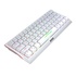 Papírenské zboží - Marvo KG962 EN - R, Tastatur US, Gaming, mechanischer Typ verkabelt (USB), weiß, hintergrundbeleuchtet,