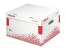 Papírenské zboží - Schnellfaltbarer Archivbehälter mit Deckel Esselte Speedbox Größe M, Weiß