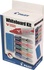 Papírenské zboží - Whiteboard-Marker - Set, 5 Farben, Kegelspitze, 2,3 mm, inklusive Halter und Schwämmen