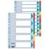 Papírenské zboží - Esselte Farbtrenner aus Karton, A4, Farbmix