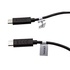 Papírenské zboží - USB-Kabel (2.0), USB micro OTG  M- USB micro OTG M, 0.3m, schwarz
