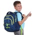 Papírenské zboží - Teens Step up Rucksack, blau-gelb, PULSE 121275