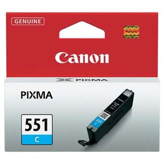 Papírenské zboží - Canon originální ink CLI551C, cyan, 7ml, 6509B001, Canon PIXMA iP7250, MG5450, MG6350, MG