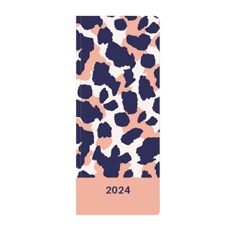 Papírenské zboží - Diář PVC měsíční 2024 Fashion
