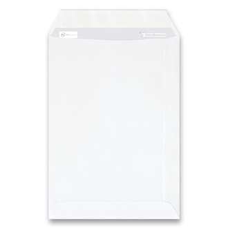Papírenské zboží - Bílá obálka Clairefontaine C4, samolepicí, bez okénka