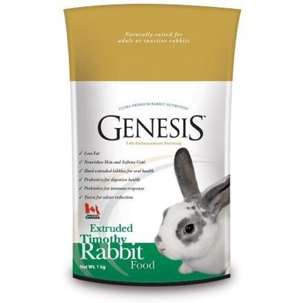 Papírenské zboží - GENESIS TIMOTHY RABBIT FOOD 5 kg granulované k.pro králíky 