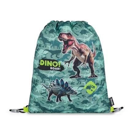 Papírenské zboží - Sáček na cvičky Dino