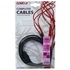 Papírenské zboží - FireWire Kabel IEEE 1394, IEEE 1394 (6pin) M- IEEE 1394 (4pin) M, 2m, schwarz, Logo, Blister