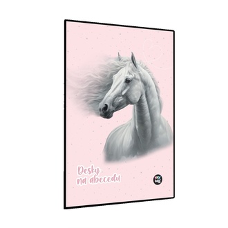 Papírenské zboží - Desky na ABC kůň romantic