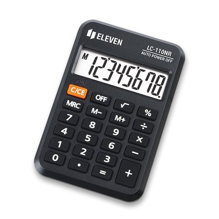 Papírenské zboží - Kapesní kalkulátor Eleven LC-110NR
