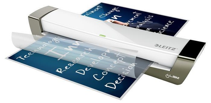 Papírenské zboží - Laminovací stroj "iLam Office", stříbrná, A3, 80-125 mikronů, LEITZ