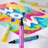 Papírenské zboží - STABILO Pen 68 MAX Fasermarker mit Keilspitze – Set mit 20 Farben im ARTY-Blatt