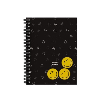 Papírenské zboží - Twin wire blok A4 PP Smiley World
