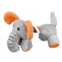 Papírenské zboží - Plüschhund/Elefant mit Baumwollkordel 17cm