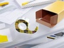 Papírenské zboží - Doppelseitiges Klebeband mit Abwickler, 12 mm x 6,3 m, 3M/SCOTCH