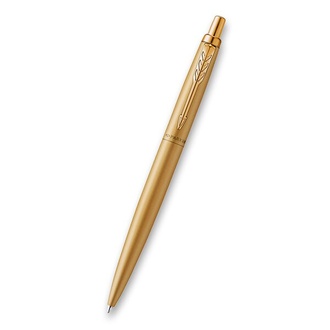 Papírenské zboží - Parker Jotter XL Monochrome Gold GT kuličková tužka, blistr