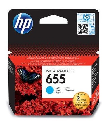 Papírenské zboží - Inkjet cart.pro "Deskjet Ink Advantage 3520 series" tiskárny, HP "Nr.655" Cyan, 600 stran