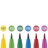 Papírenské zboží - Faber-Castell Pitt Artist Pen Brush 6 Stück, Spitze B, Frühlingstöne