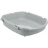 Papírenské zboží - Toilette Primo XXL abgedeckt, 56 x 47 x 71 cm, grau/weiß