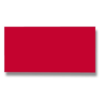 Papírenské zboží - Barevná dopisní karta Clairefontaine červená, DL [25 ks]