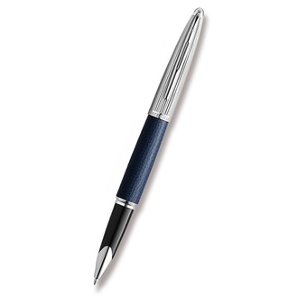 Papírenské zboží - Waterman Carene SE Blue Leather kuličková tužka