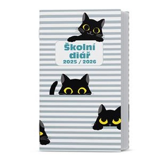 Papírenské zboží - Týdenní diář  - Kamil - lamino - Kočky
