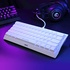 Papírenské zboží - Marvo KG962 EN - R, Tastatur US, Gaming, mechanischer Typ verkabelt (USB), weiß, hintergrundbeleuchtet,