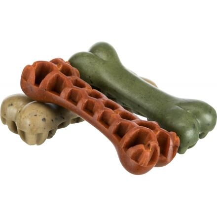 Papírenské zboží - Denta Fun Veggie Honey Comb Bone  , kostička s mořskou řasou 12 cm, 58g 