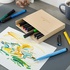 Papírenské zboží - Faber-Castell Pitt Artist Pen Brush Studiobox, 12 Stk
