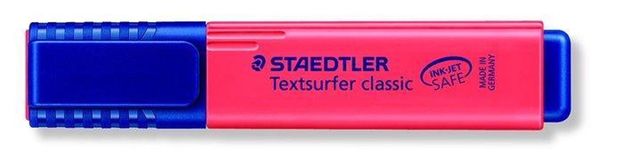 Papírenské zboží - Zvýrazňovač "Textsurfer classic 364", červená, 1-5mm, STAEDTLER