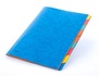 Papírenské zboží - Sortiertafeln mit Gummiband, blau, 9-teilig, Karton, A4, DANAU