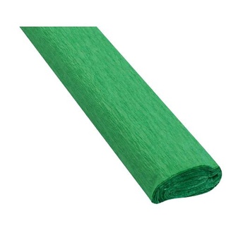 Papírenské zboží - Krepový papír tmavě zelený