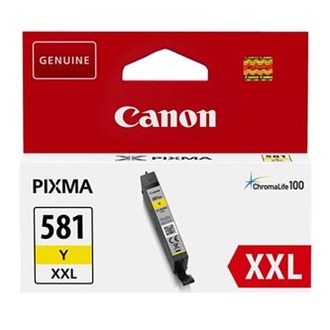 Papírenské zboží - Canon originální ink CLI-581Y XXL, yellow, 11.7ml, 1997C001, very high capacity, Canon PI