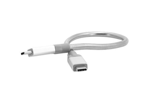 Papírenské zboží - USB kabel, stříbrná, 30 cm, USB-C 3.1 - USB-C, VERBATIM