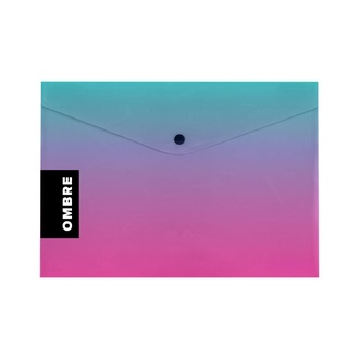 Papírenské zboží - Psaníčko s drukem A4 OMBRE růžová