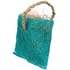 Papírenské zboží - Tasche mit Kokosfaser - Spielzeug für Nagetiere, Sisal, 10 x 13 cm, blau